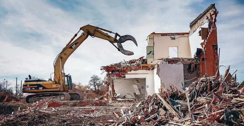 پیمانکاری تخریب ساختمان